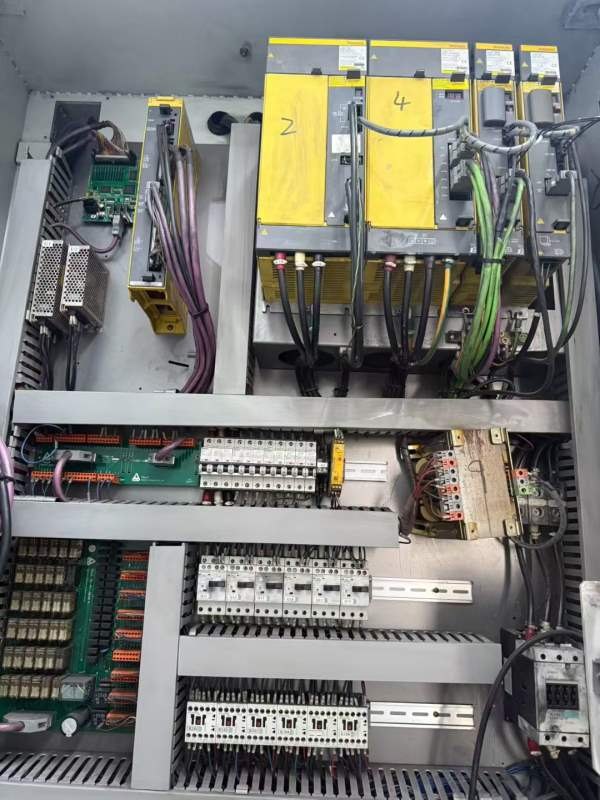 台湾油机KV-320ES数控立车，同款四台带Y轴，旋转径：6.