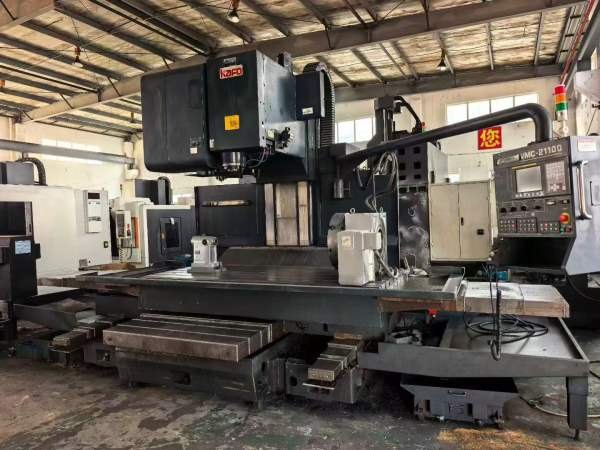 台湾原装高峰VMC-21100加工中心主轴齿轮箱，24把刀库.