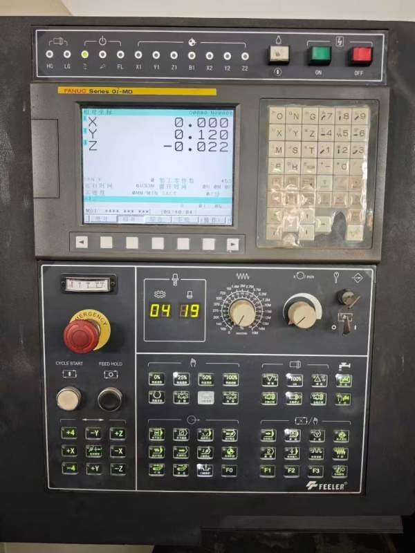 新到一台台湾友佳510A钻工，发那科系统，a尔发驱动，B.