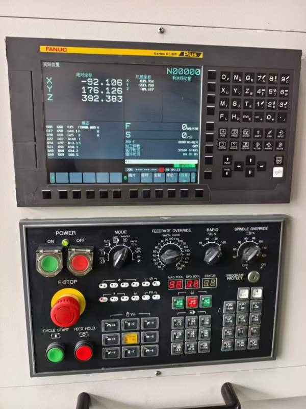 同款两台，2023年大天1580加工中心，二线一硬，法那科.