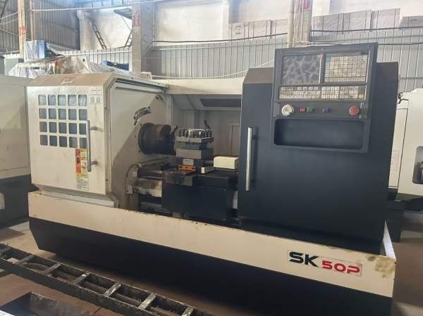 精品2019年宝鸡SK50P数控车床，加工长度一米，广数系.
