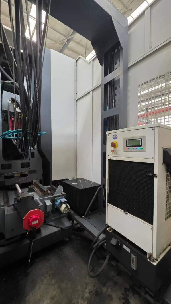 纽威1米单工位卧加。型号HM1006H单工位卧加，发那科系.