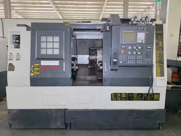 同款3台，台湾原装友佳双主轴数控车床FTC-350S，配8寸.
