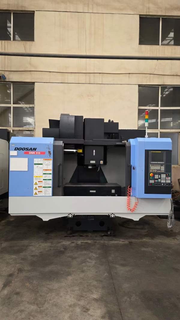 同款2台斗山515立式加工中心 法那科MD带USB系统 三轴.