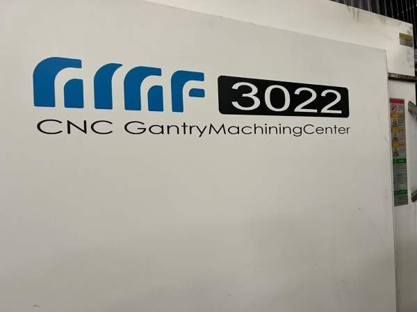 南通国盛3022龙门加工中心，工作台3000/1800mm，门宽2.