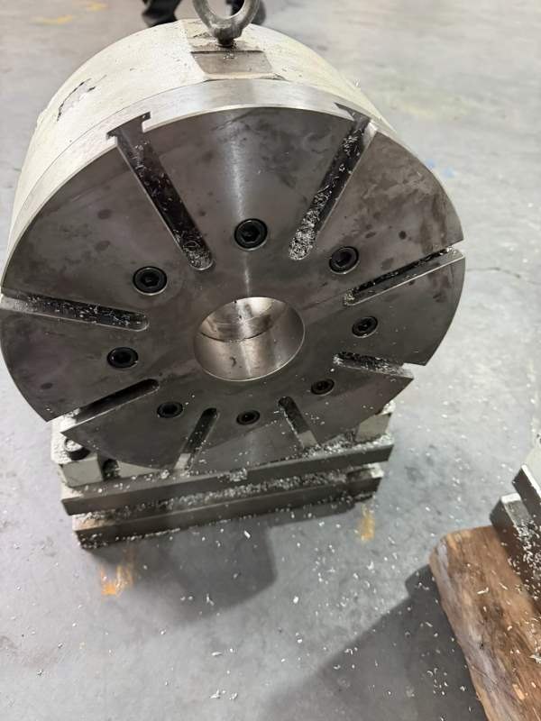 2022年谭兴320四轴，带圆盘尾座，发那科mf系统，油压.