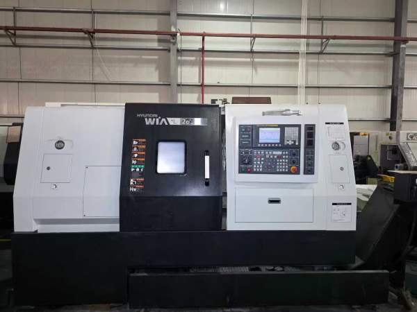 韩国原装威亚L280数控车床，配发那科系统，阿尔法驱动.
