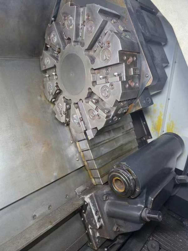 韩国原装威亚L280数控车床，配发那科系统，阿尔法驱动.