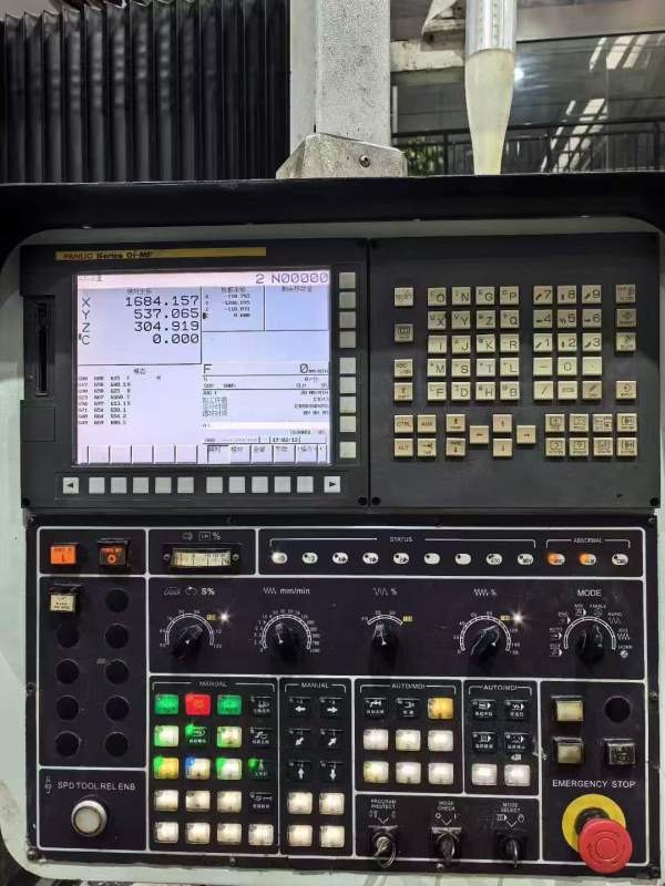 刚买一台亚威4025数控龙门加工中心发那科MF1包系统a法.