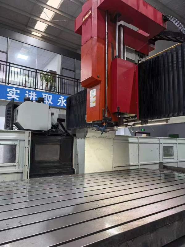 刚买一台亚威4025数控龙门加工中心发那科MF1包系统a法.