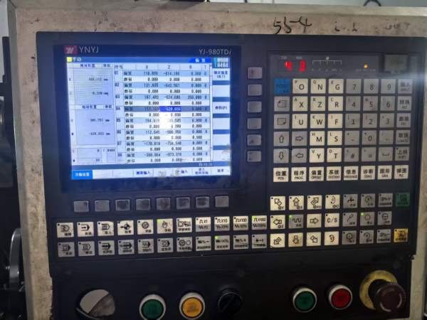 精品2021年正宗云南一机50数控车床，82mm主轴孔，2580.