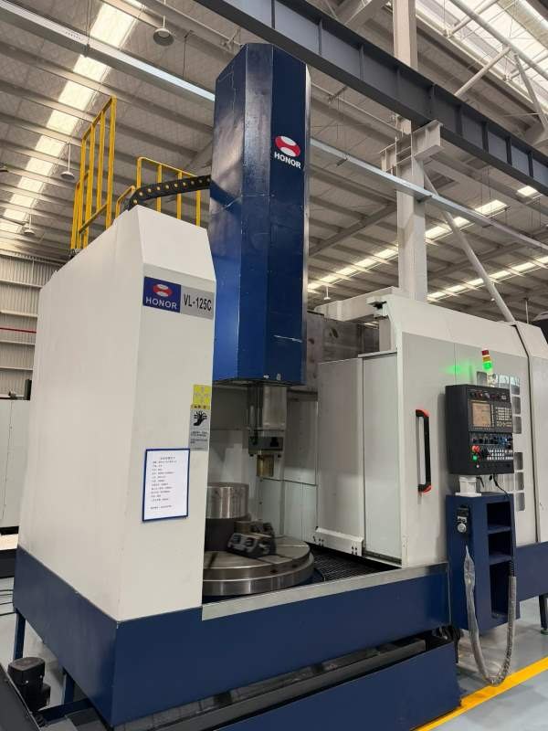 荣田VL-125C数控立车参数如下： 回转直径 1600mm 车削.