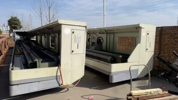 准新6180数控车一批到货，加工长度有 2台5米，2台10米.