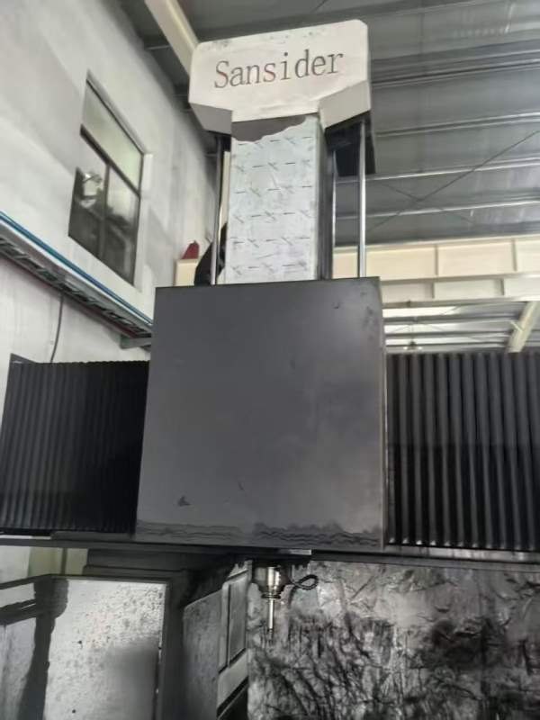 刚拿下宁波象山工厂23年宁波民盛4027数控龙门铣床，三.