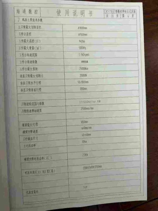 海通1.6米数控立车 已售4台 所剩不多 先到先选