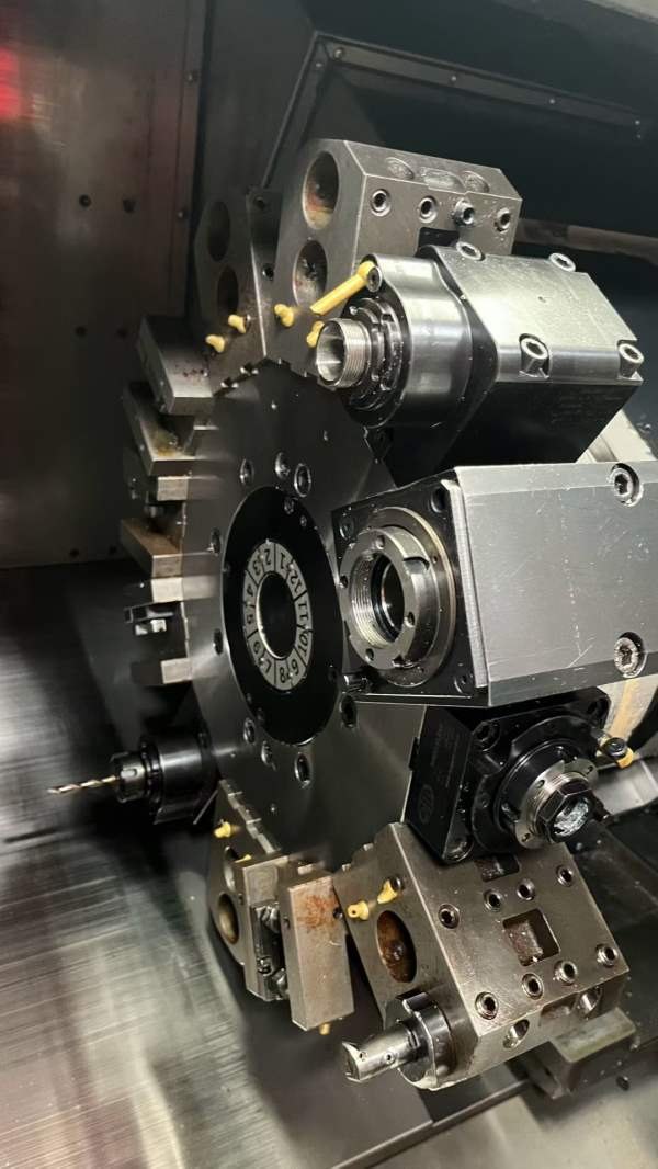 日本津上M08SY双主轴车铣复合机发那科TF系统，带Y轴，.