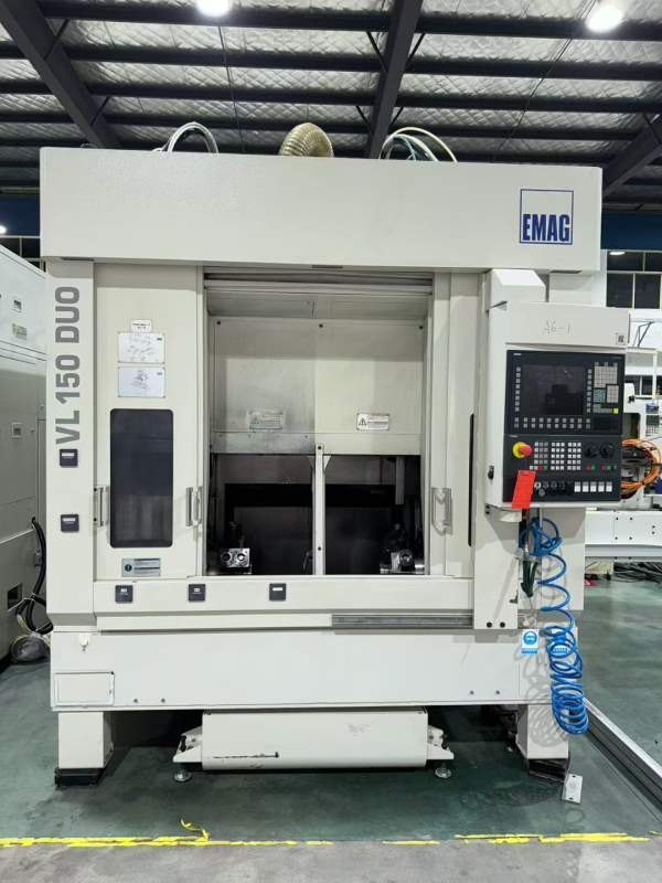 德国EMAGVL150DUO双主轴数控倒立车卡盘直径:210mm回转.