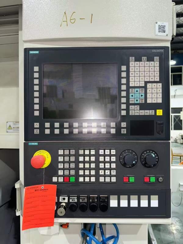 德国EMAGVL150DUO双主轴数控倒立车卡盘直径:210mm回转.