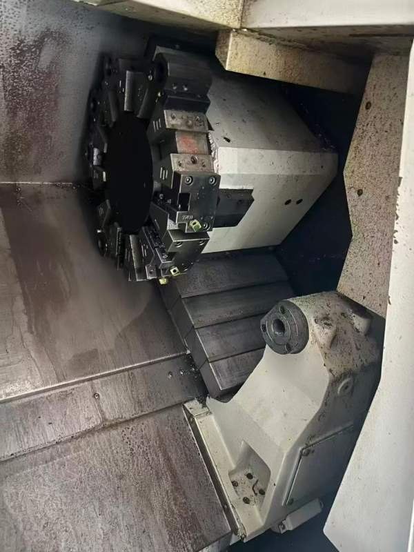 马扎克100L数控车床，6寸卡盘，12工位刀塔，同款2台。.