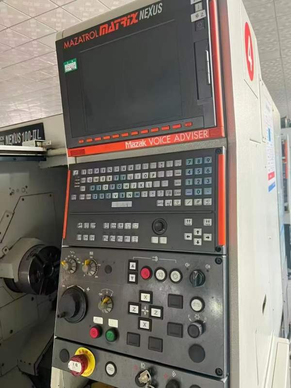 马扎克100L数控车床，6寸卡盘，12工位刀塔，同款2台。.