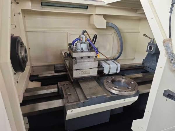 2025年5月准新机云南一机50数控车床，广数系统，几乎.