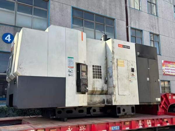 马扎克6000双工位卧式加工中心工作台尺寸：500x500mm.