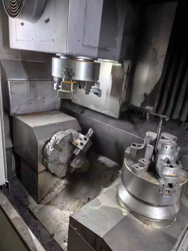 金沙ZDC-350数控倒立车双主轴12寸双主轴，双刀塔，双.