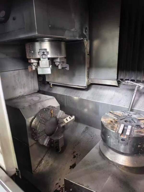 金沙ZDC-350数控倒立车双主轴12寸双主轴，双刀塔，双.