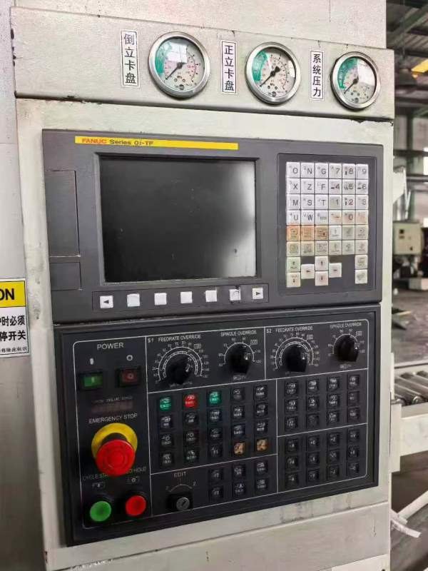 金沙ZDC-350数控倒立车双主轴12寸双主轴，双刀塔，双.