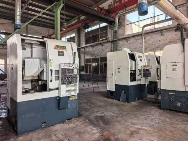 台湾油机KV-320E数控立车带Y轴，旋转径：600mm切削直.