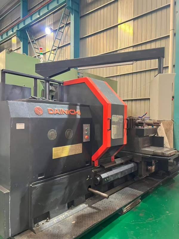 日本大日重型数控车床参数如下工件回转直径:1600mm卡.