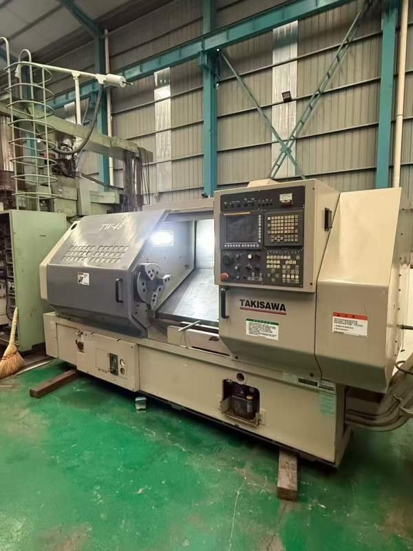 龙泽TW-46数控车床　　　　　加工能力：　床面上旋径.