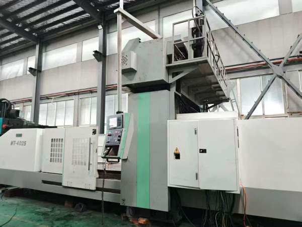 刚刚到货名铁MT-4025加高加重款数控龙门铣一台，两线.