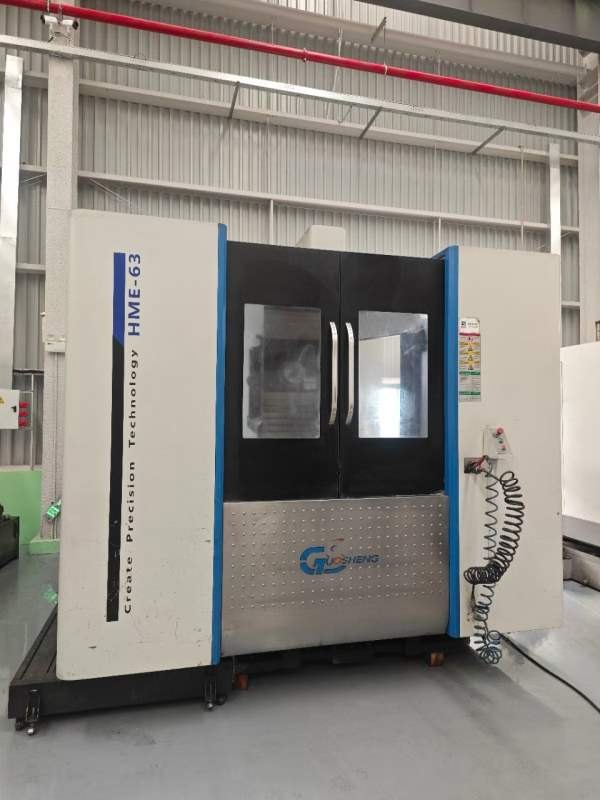 国盛630单工位卧式加工中心品牌:国盛HME63卧加年份:20.