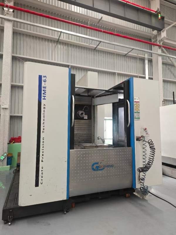 国盛630单工位卧式加工中心品牌:国盛HME63卧加年份:20.