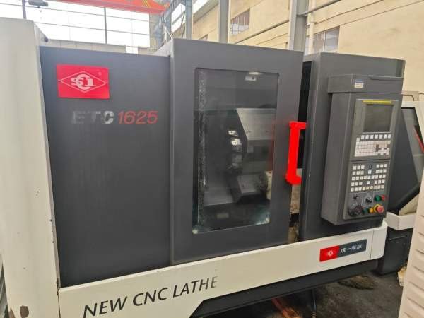 出售沈阳机床2012年产ETC1625斜车，六寸液压卡盘，液.