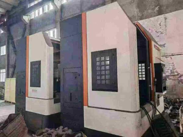 刚刚拿下同款2台云南北田630数控立车、安装少用、广数.