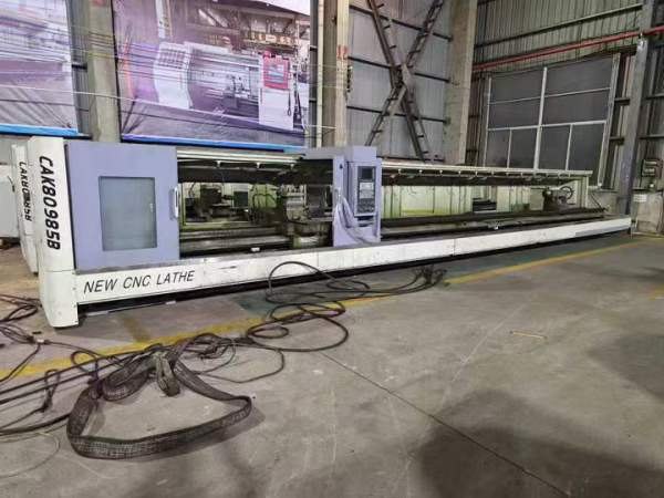 精品618010米数控车床两台，广数980TDi系统，已到仓库.