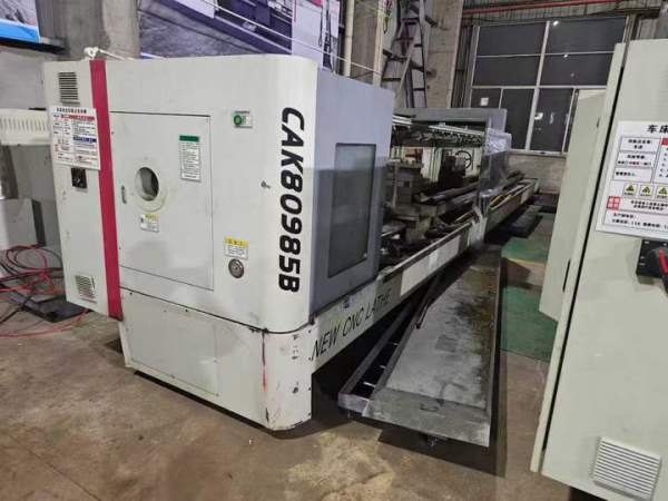 精品618010米数控车床两台，广数980TDi系统，已到仓库.