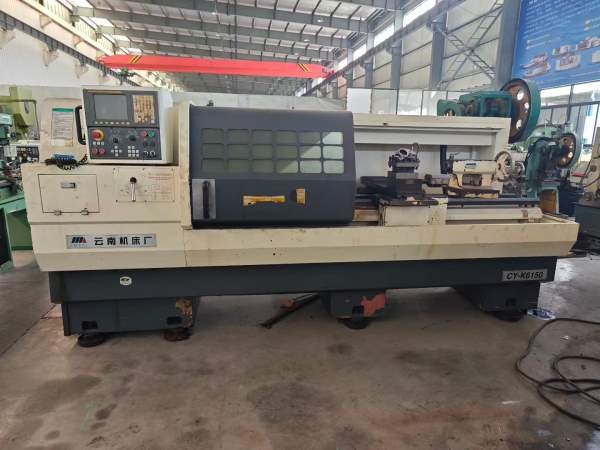 刚刚到货:精品云南机床厂CYK61502米数控车床，发那科.