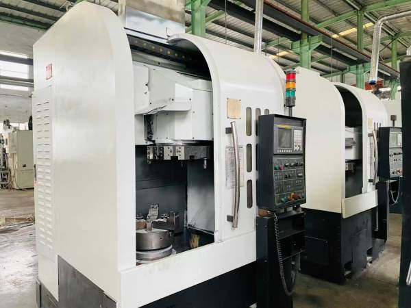 台湾原装油欣450数控立车，同款10台，在位出售