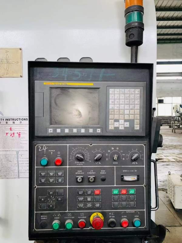 台湾原装油欣450数控立车，同款10台，在位出售