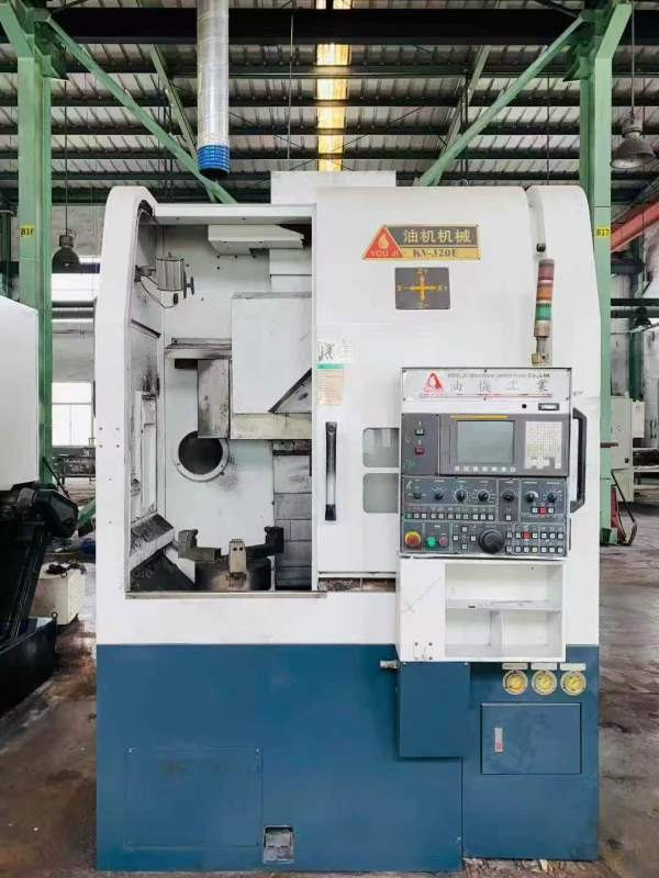 油机320数控立车，同款12台，在位出售