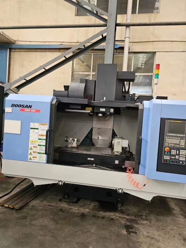 精品斗山655加工中心，带谭佳255四轴，阿尔法驱动，行.