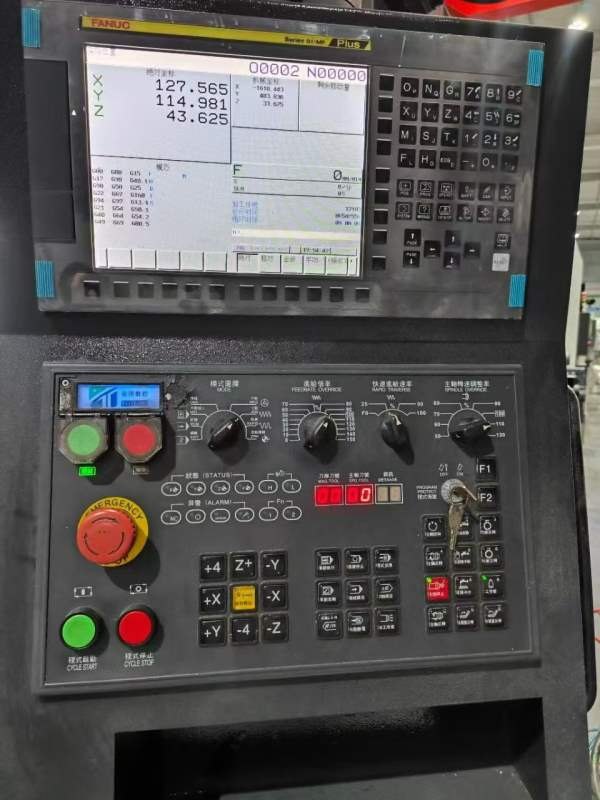 仓库新到一台台泽3018数控龙门加工中心发那科MF Plus1.