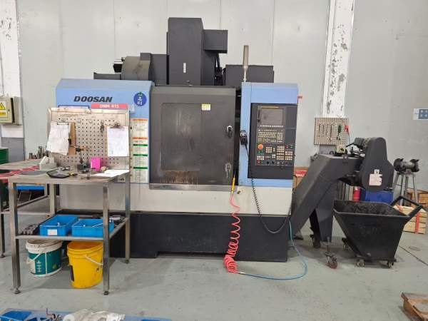 刚刚买下2017年韩国斗山850加工中心，发那科系统，带.