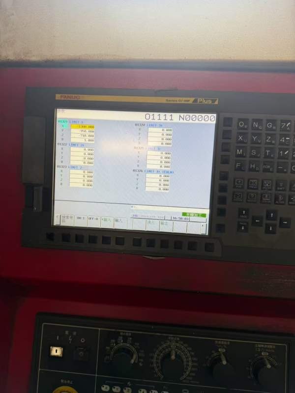 刚刚买下乔峰630单台卧加，工作台630630，三轴行程130.