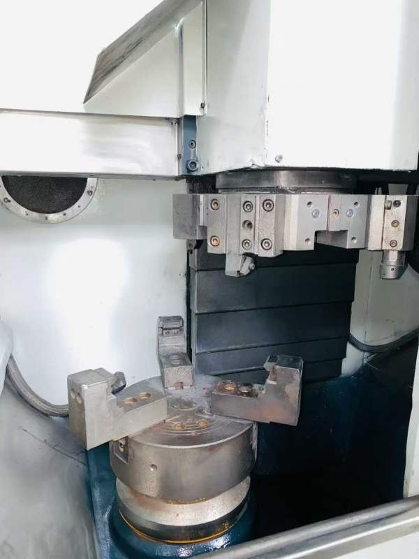 上海工厂在位出售同款12台台湾油机KV-320E高速数控立.