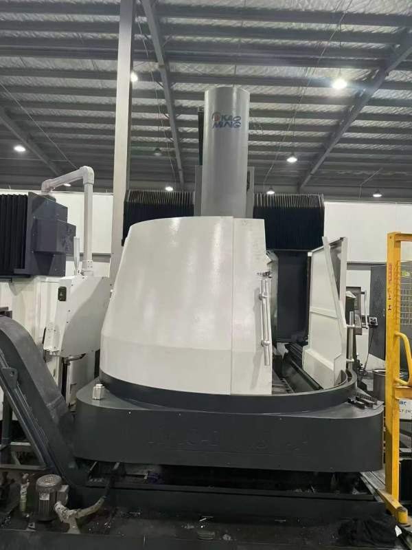 台湾高明龙门铣床机型：KCM-2000SV-P三硬轨法兰克0i-M.