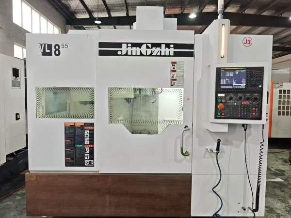 群志重型855加工中心，发那科MF PIUS系统，BT40主轴10.